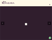 Tablet Screenshot of espacozanzara.com.br